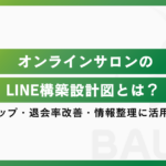 オンラインサロンのLINE構築設計図とは？会員数アップ・退会率改善・情報整理に活用する方法
