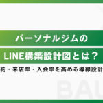 パーソナルジムのLINE構築設計図とは？体験予約・来店率・入会率を高める導線設計を解説
